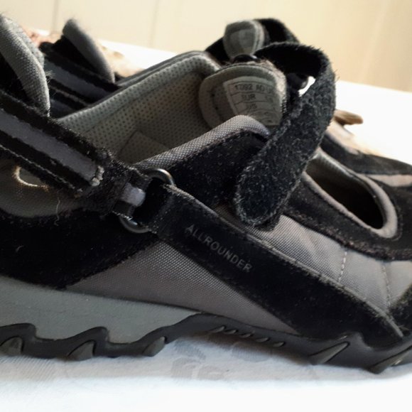 MEPHISTO NIRO ALLROUNDER Black & Grey Sneakers - Picture 2 of 7